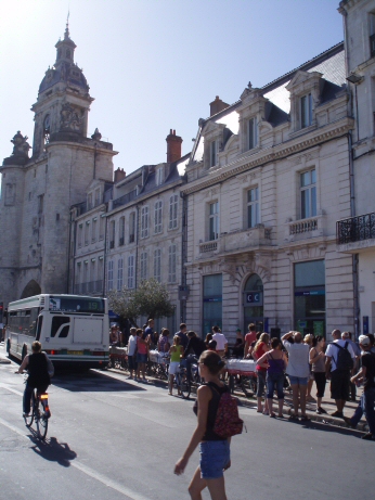 Quai Duperré pendant les Francofolies