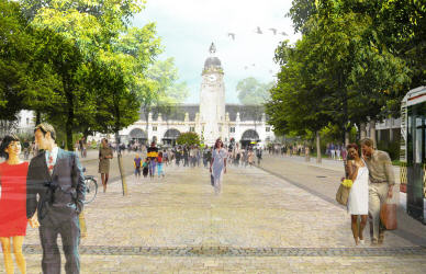 Etude d'esquisse du pôle multimodal de la gare de La Rochelle